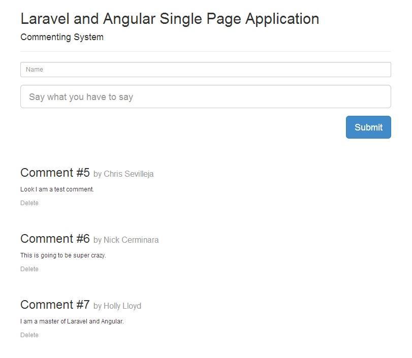 ʹAngularJSPHPLaravelʵֵҳ۵ķ