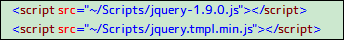 jQuery插件Tmpl的简单使用方法
