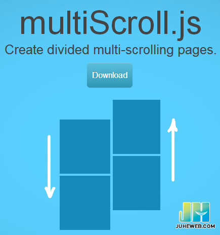 jQuerymultiScrollʵȫлҳЧ
