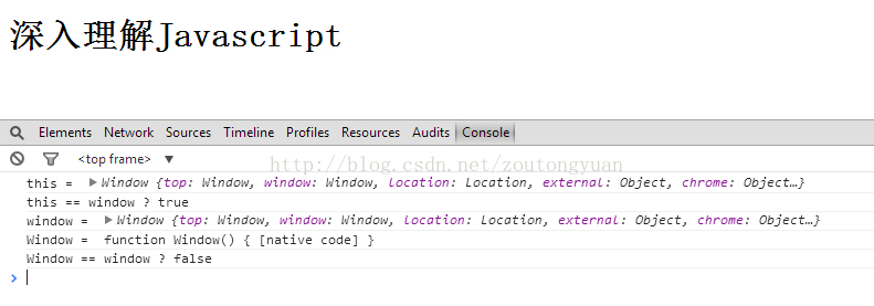 Javascript window