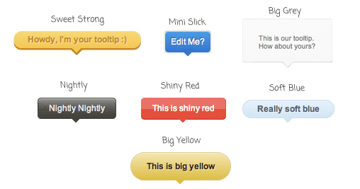 jQueryͷʾtooltips
