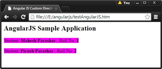AngularJSԶָʹ