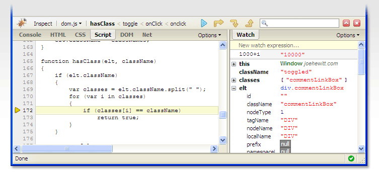 FireBug JSŽ̳ εJS