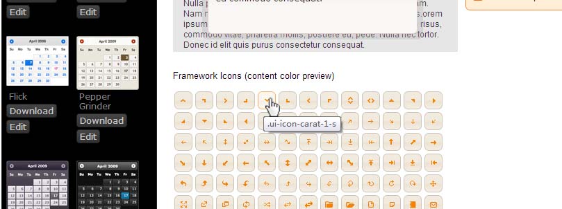 jQuery UI ʹĵü