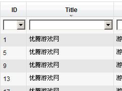 jquery+ashxˢGridViewʾ(ʵַҳ򡢹˹)