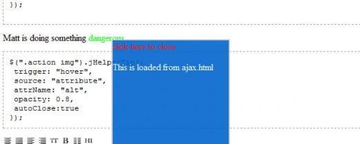 25个优雅的jQuery Tooltip插件推荐