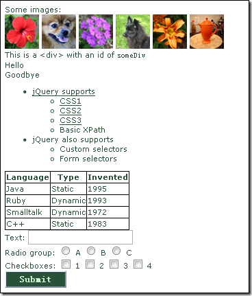 㿪ʼѧϰjQuery () ܵѡ