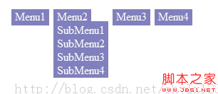 JS+CSS ĳ򵥵˵ͼ