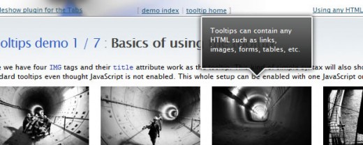 25个优雅的jQuery Tooltip插件推荐