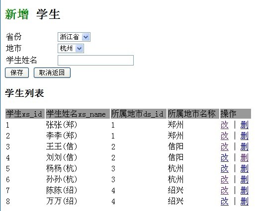 jQueryPHP+MySQLʵֶб[ʵ]