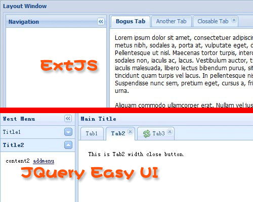 jQuery EasyUI Դװ ȫExtJS