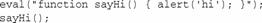 Javascript Global