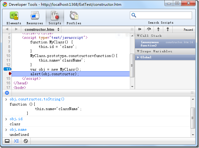JavascriptĹ캯constructor