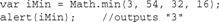 Javascript Math