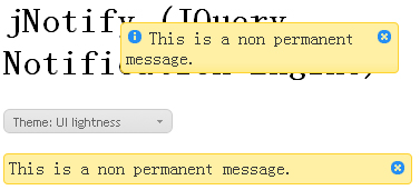 Notify - jqueryϢ֪ͨ