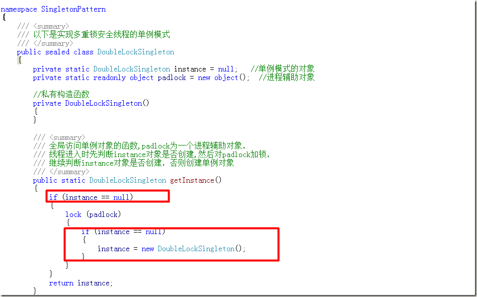 .Net ģʽ(Singleton)