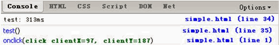 Javascript  Firebugʹ
