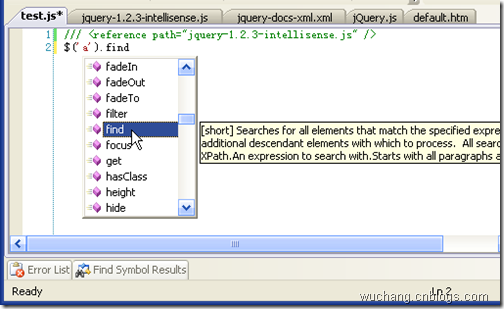 VS2008JQuery﷨ܸ֪һ