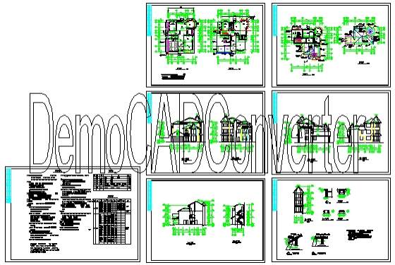 10号别墅建筑施工图