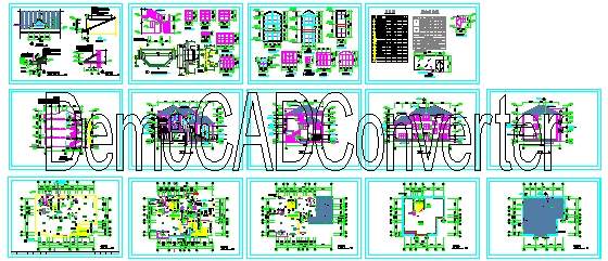 别墅全套建筑施工图