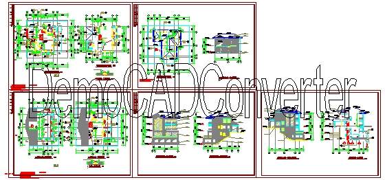 小别墅全套建筑施工图