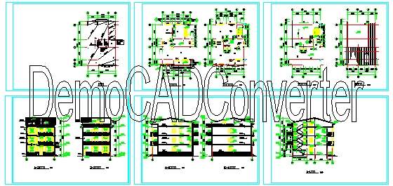 新农村住宅设计方案CAD图纸