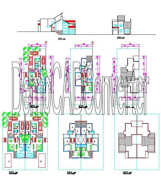 某小别墅建筑方案图