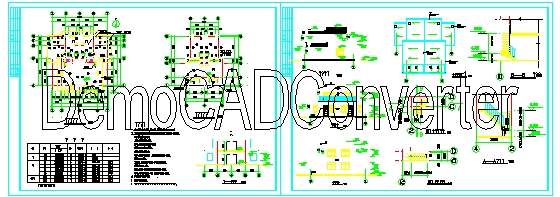 某村镇小别墅CAD图纸