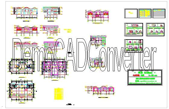 某渡假村总统套房全套建施图