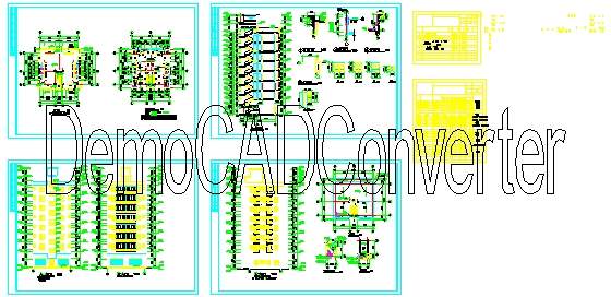 标准农民房建筑施工图