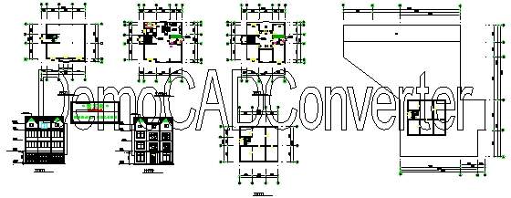 私家别墅建筑施工设计图