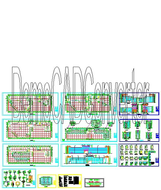 4套厂房建筑施工图