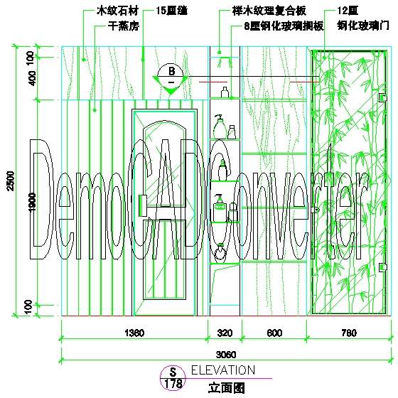 三居室实套、实用本色场景详图A（3套）