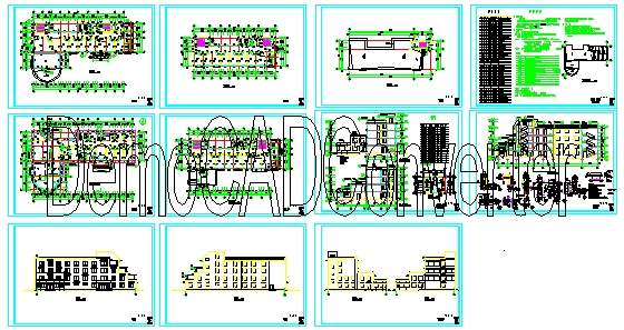 养老院建筑平面图