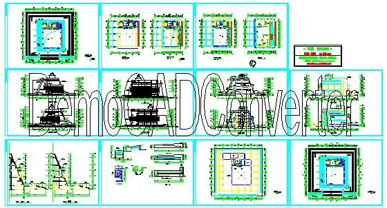 博物馆建筑施工图