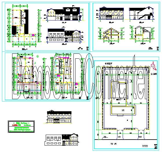 变电所建筑施工图