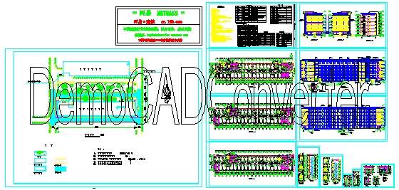 学生公寓楼全套CAD建筑施工图