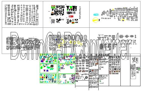 室内综合CAD图库