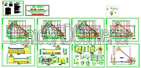 小区会所设计结构建筑施工图