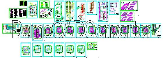 某综合楼建筑给排水CAD图纸