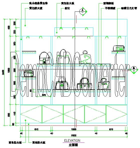 箱包类道具详图9套