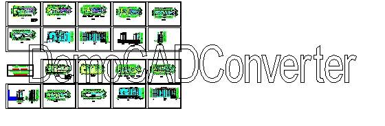 航运新村高层住宅建筑设计CAD图纸