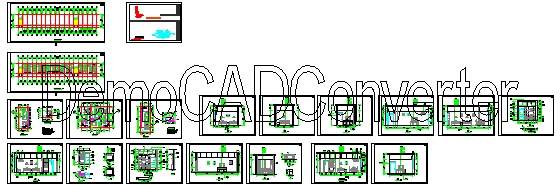 酒店改建CAD装修施工图