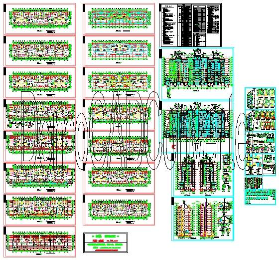高层住宅全套施工图