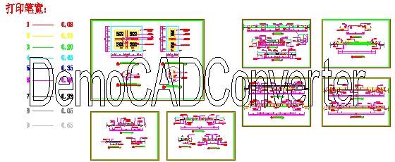 大学行政楼全套CAD装修施工图