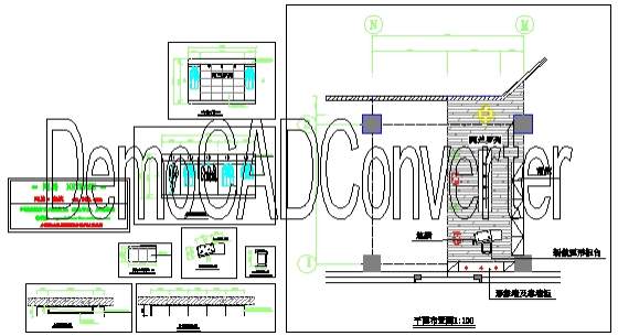 店面设计CAD图纸