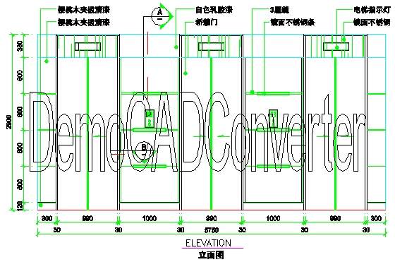 电梯间施工图8套