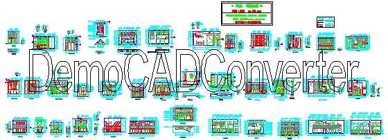 厨房、餐厅装修CAD大样图