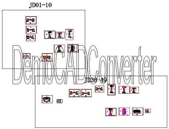 多层商住楼装修方案图CAD图纸