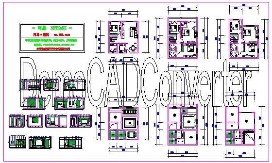 室内装饰CAD图纸实例